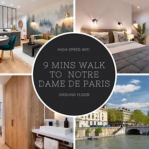 Apartment Cosy A 9 Min A Pied De La Cathedrale Notre Dame